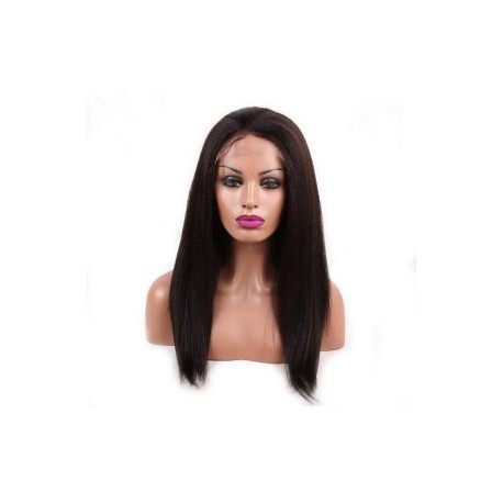 Brazilian Kinky Straight Lace Front Wig