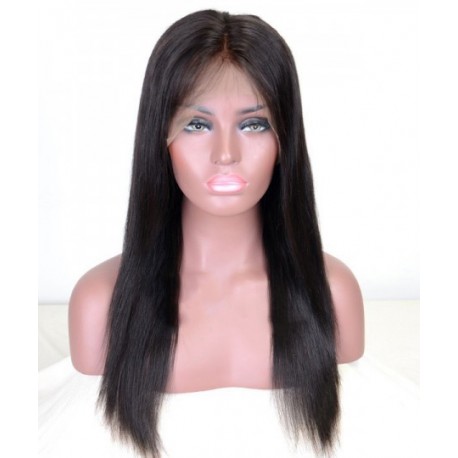 Malaysian Silky Straight Lace Front Wigs 