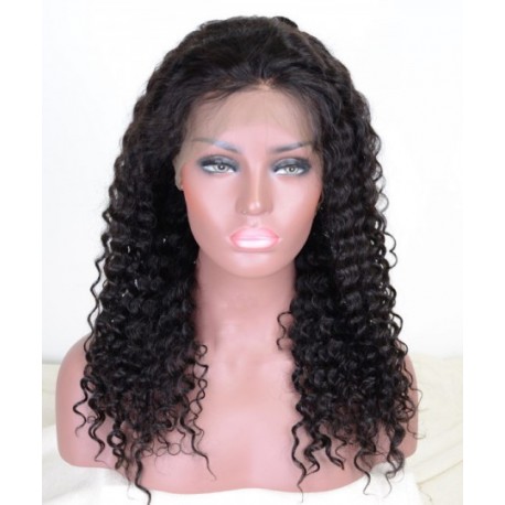 Brazilian Deep Curly Lace Front wigs