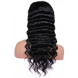 Indian Deep Wave Lace Front Wig