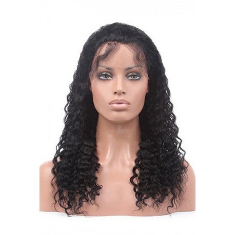 Peruvian Deep Wave Lace Front Wigs
