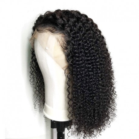 Brazilian hair kinky curly 13X6 lace Front wig
