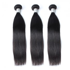 Peruvian Virgin Hair Straight Hair Weaves 3 piece/Lot