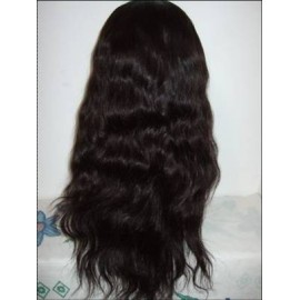 Malaysian Natural Wavy Full Lace Wig