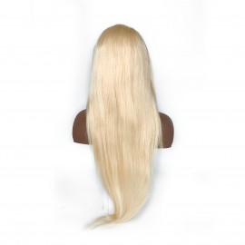 613 Blonde Brazilian Straight Hair Lace Front Wig